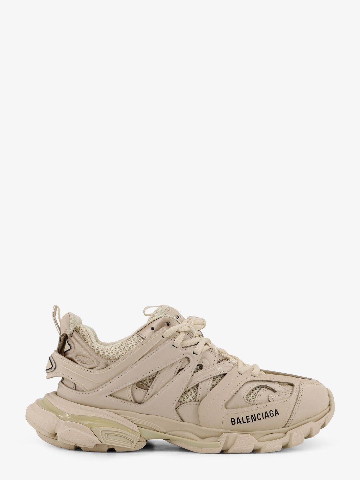 Mesh And Nylon Track Sneakers