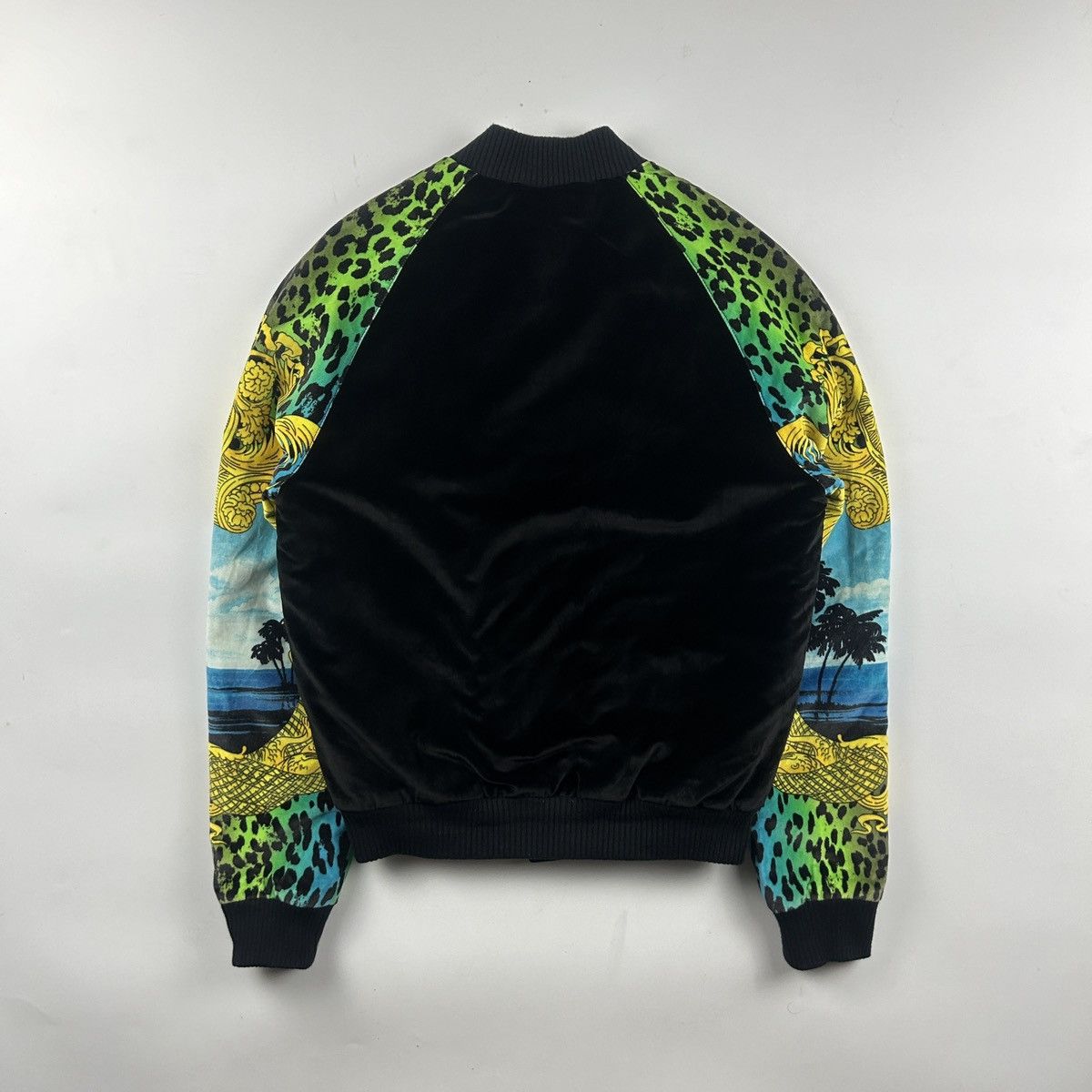 H&M × Versace Versace x H&M S/S11 Silk Joint Bomber Jacket Size US XS / EU 42 / 0 - 12 Thumbnail