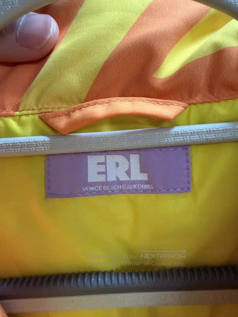 ERL ERL Orange-yellow lightning cotton coat Size S / US 4 / IT 40 - 2 Thumbnail