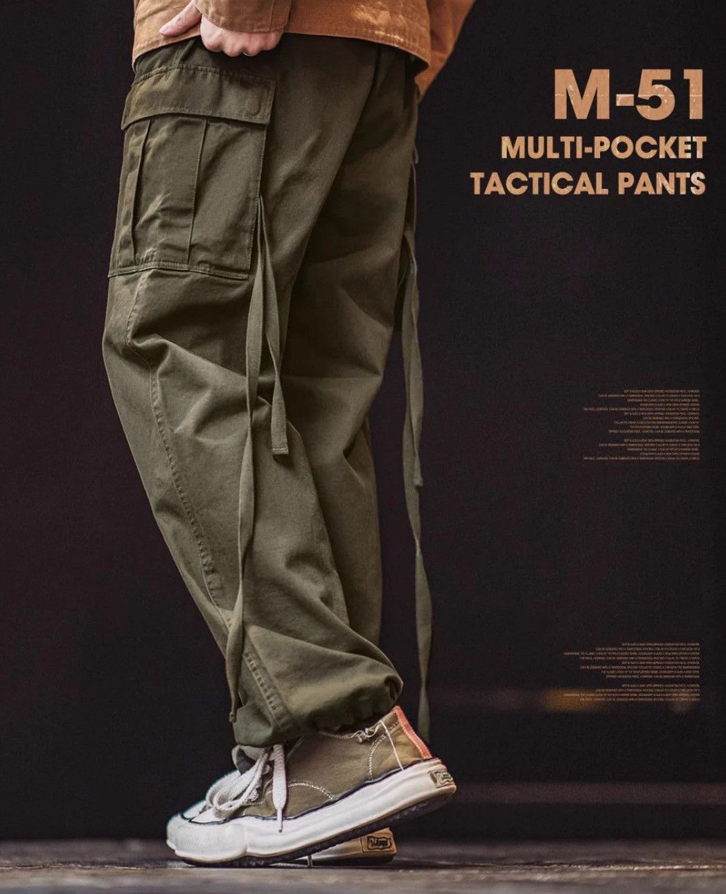 M-51 Vintage balloon Cargo Pants Field Pants [1952s]