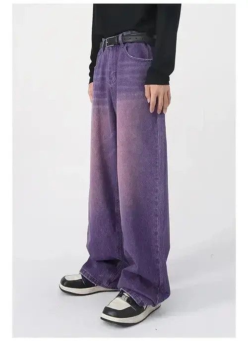 Japanese Brand × Jean Retro washed damaged baggy jeans y2k hip hop Size US 30 / EU 46 - 4 Thumbnail