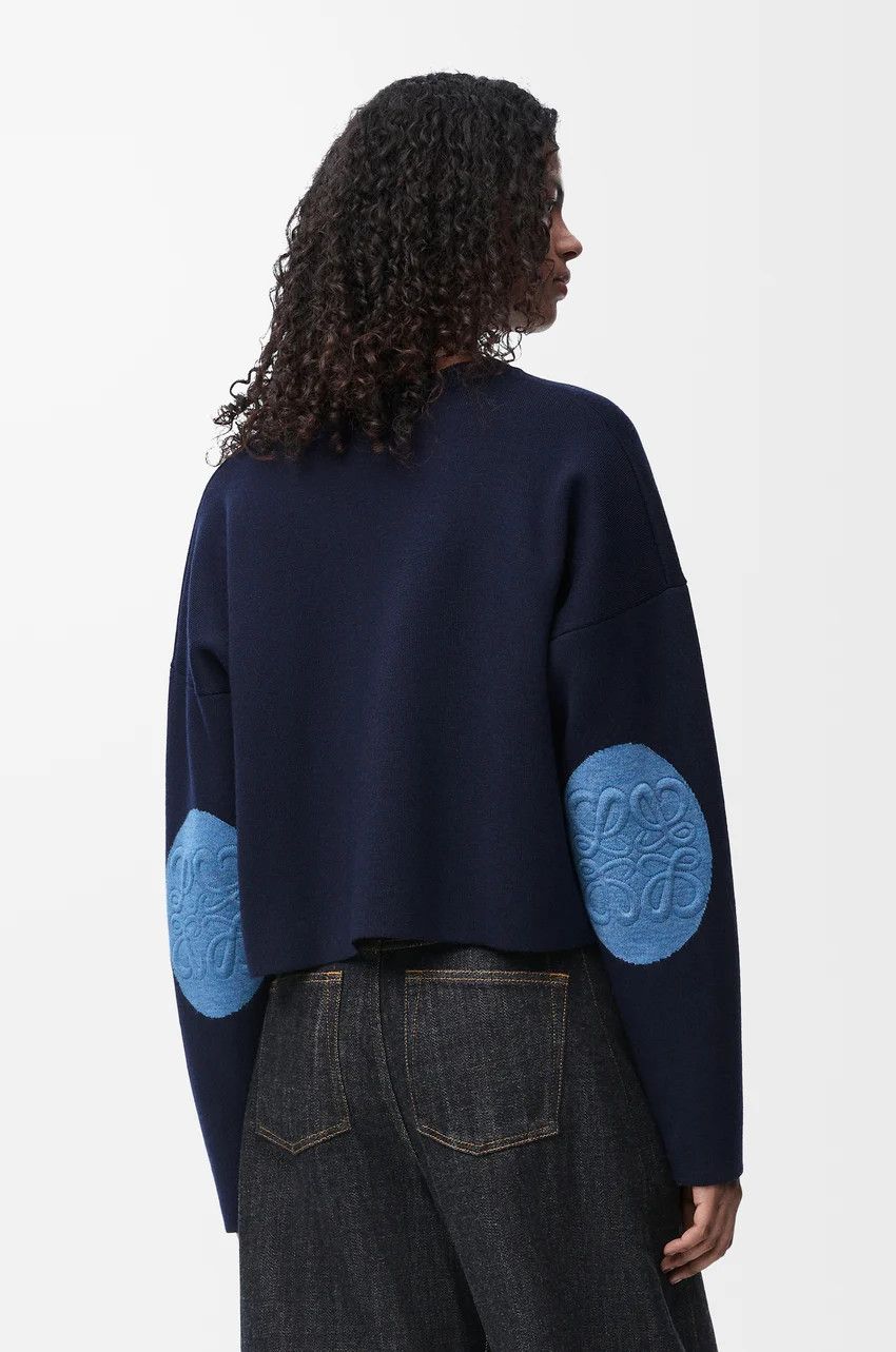 Loewe o1loc1c0525 Sweater in Blue Size L / US 10 / IT 46 - 3 Thumbnail