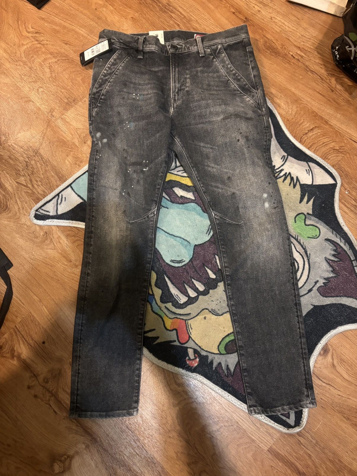 G-Star G-STAR KIMERA BLACK MONSTER STRETCH Size US 31 - 2 Thumbnail
