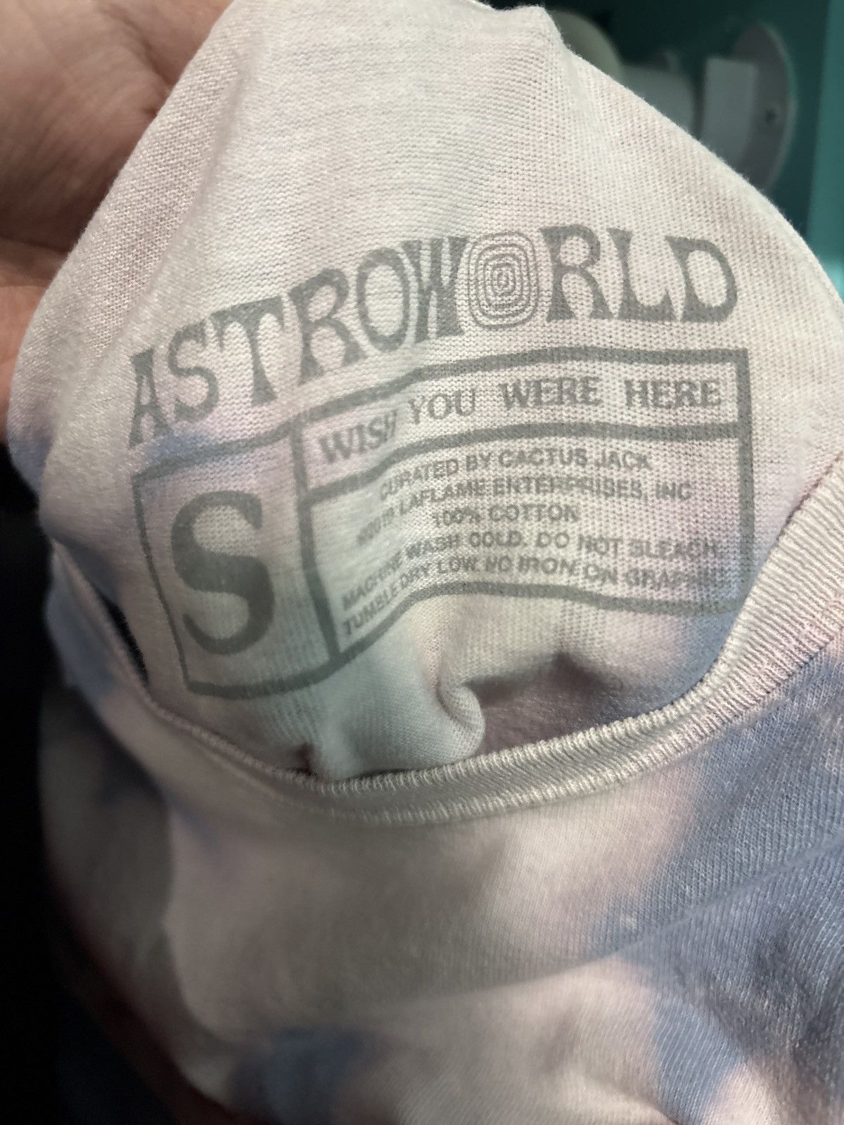 Travis Scott Astroworld astronaut tee “wish you were here” Size US S / EU 44-46 / 1 - 3 Thumbnail