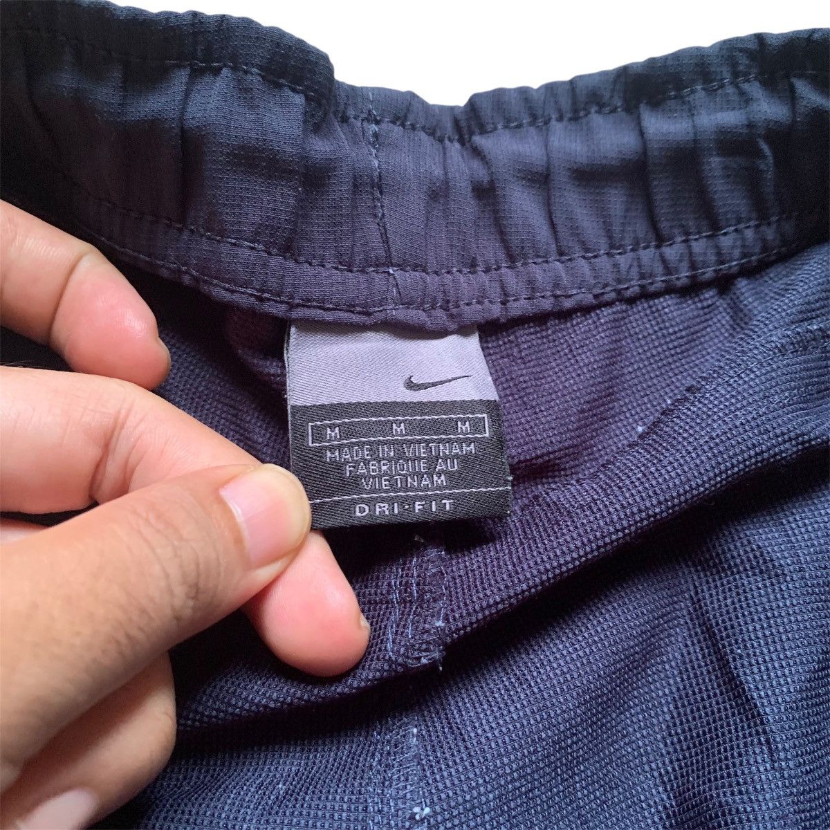 Nike × Vintage Vintage Nike Track Pants Nylon Drill Y2K style Size US 33 - 10 Thumbnail