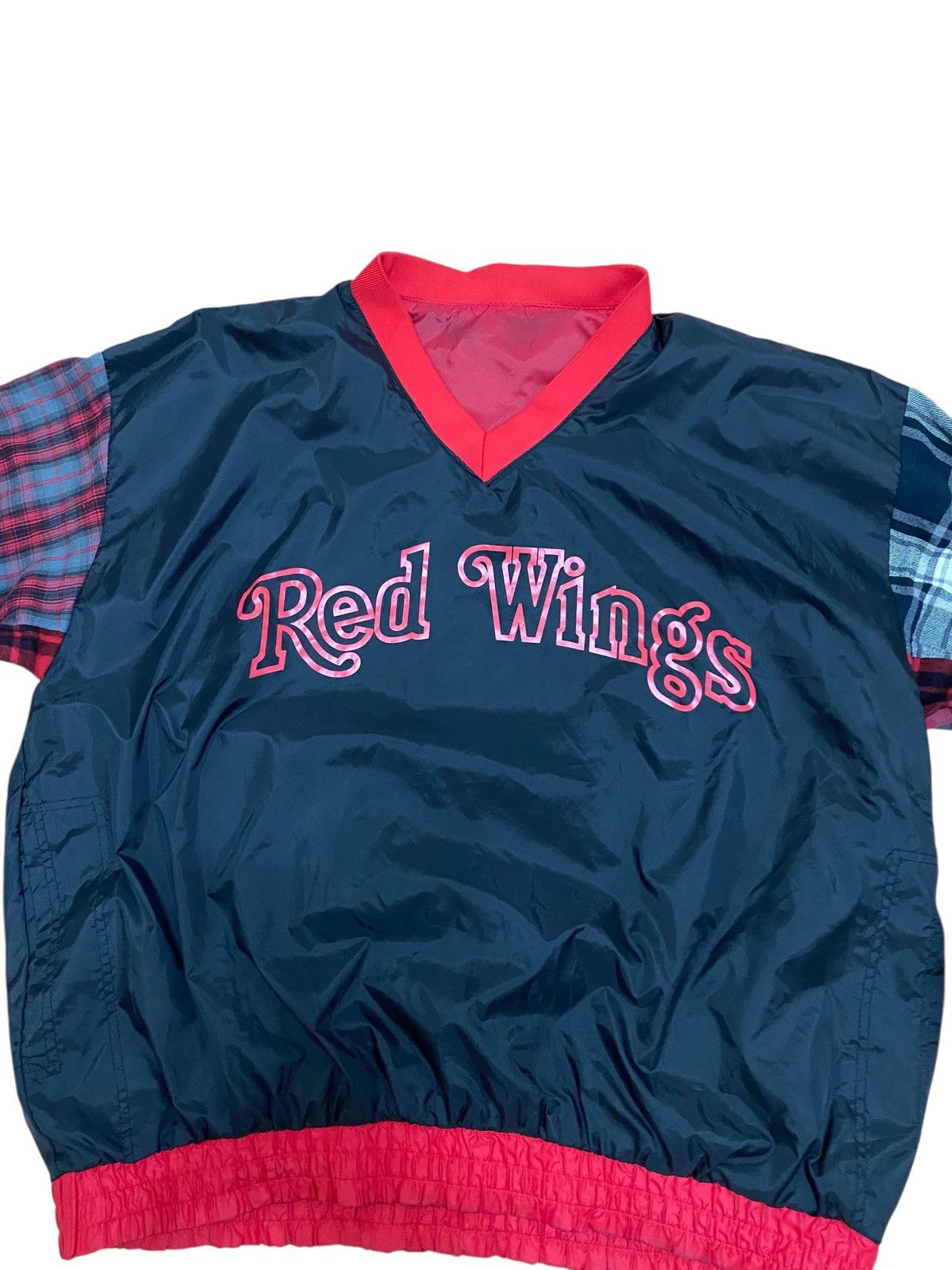 NBA × NFL × Starter Vintage fans gear red wings windbreaker sweater reversible Size US XXL / EU 58 / 5 - 6 Thumbnail