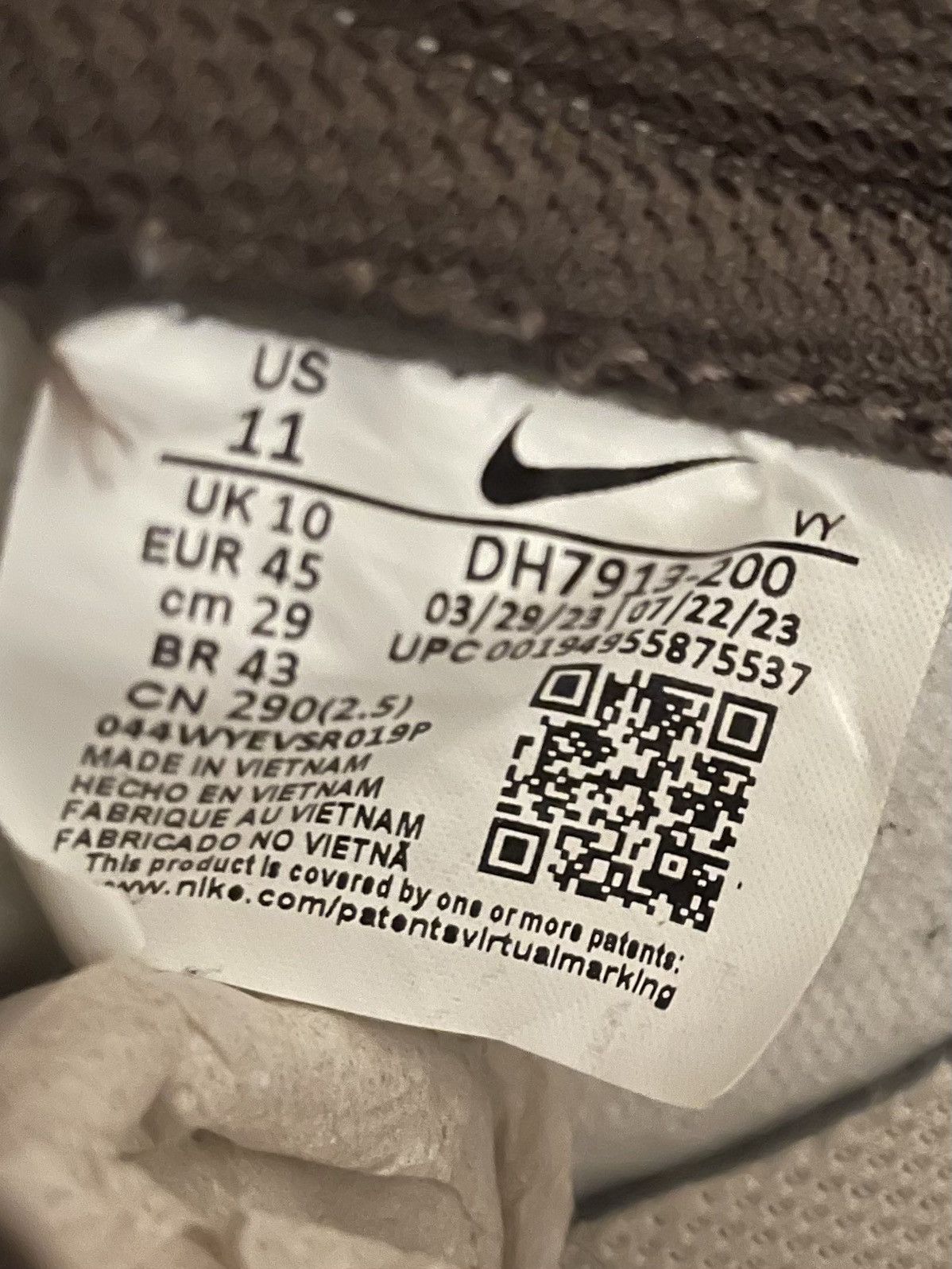 Nike Nike Dunk Low Retro PRM Size US 11 / EU 44 - 7 Thumbnail