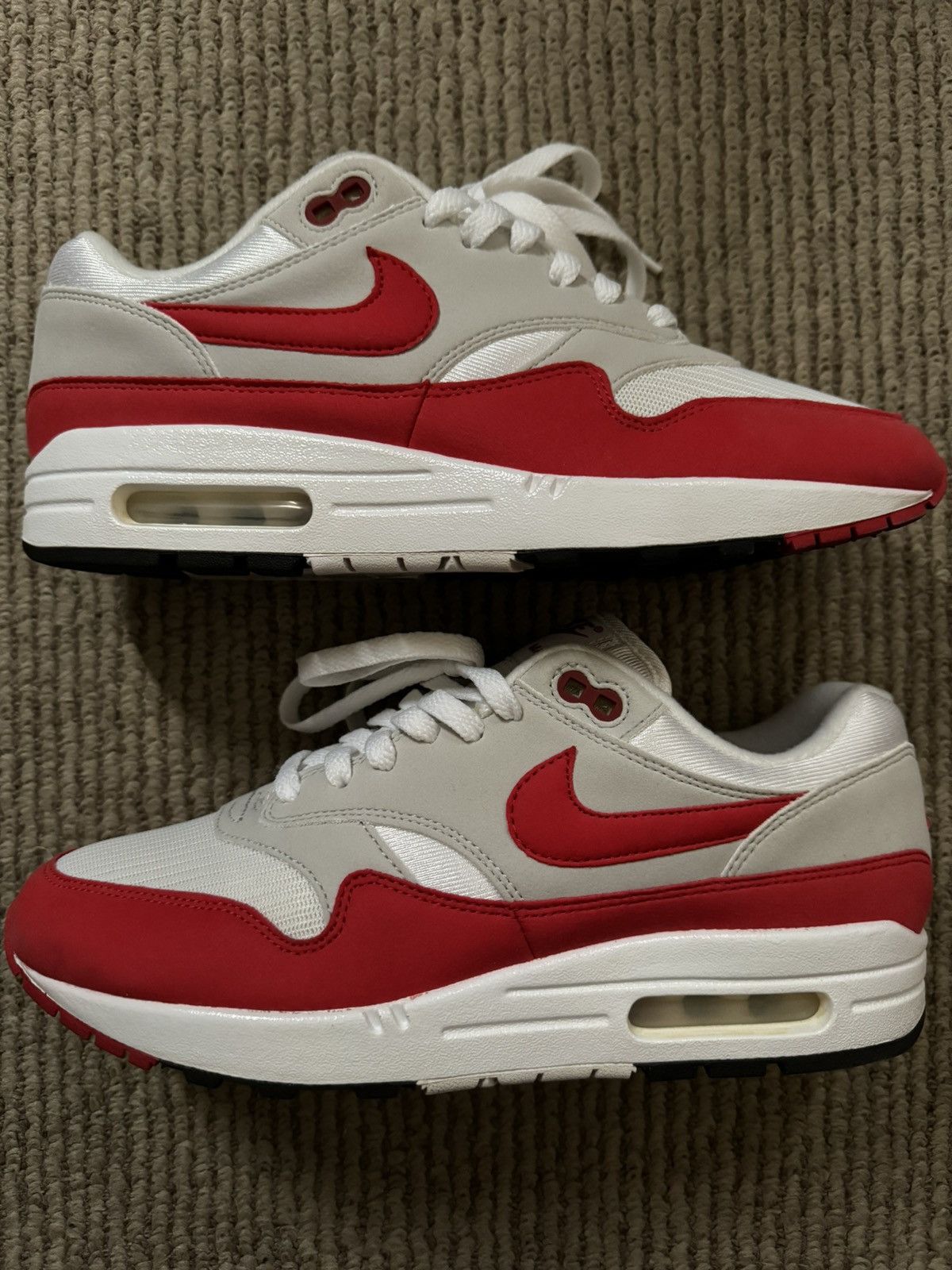 Nike 2017 Nike Air Max 1 Anniversary Red Size US 9 / EU 42 - 1 Thumbnail