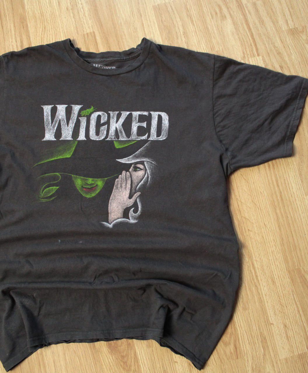 Vintage 🔥 Wicked Witch Vintage T-Shirt Movie Horror Y2K USA Size US L / EU 52-54 / 3 - 2 Thumbnail