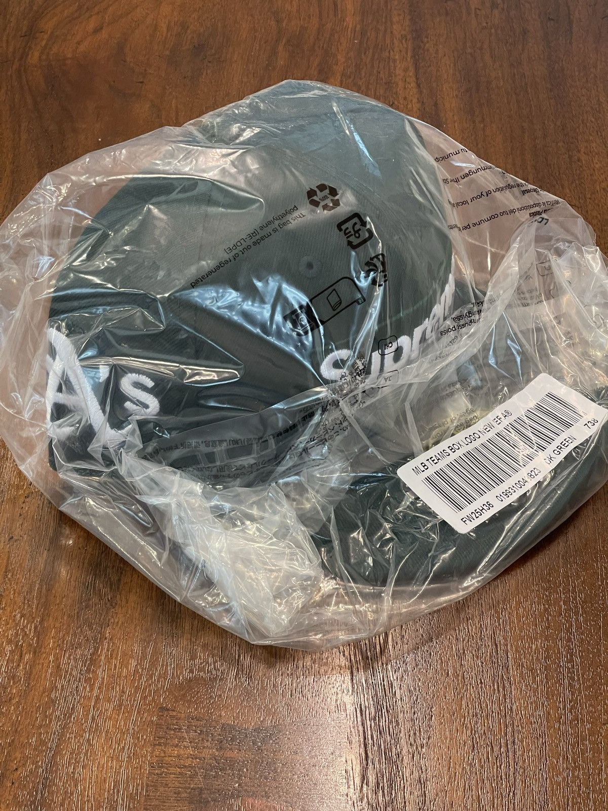 MLB × New Era × Supreme Supreme MLB Teams Box Logo New Era 59Fifty Cap Dark Green Size ONE SIZE - 4 Thumbnail