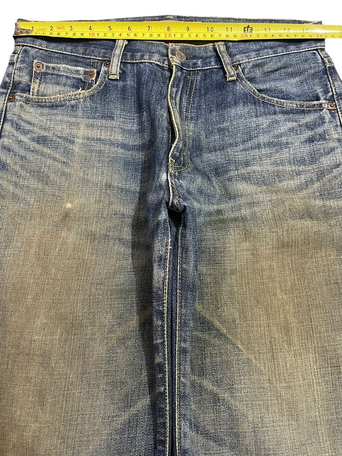 Uniqlo Vintage Japanese Uniqlo Mud Wash Style Baggy Jeans Size US 31 - 11 Thumbnail
