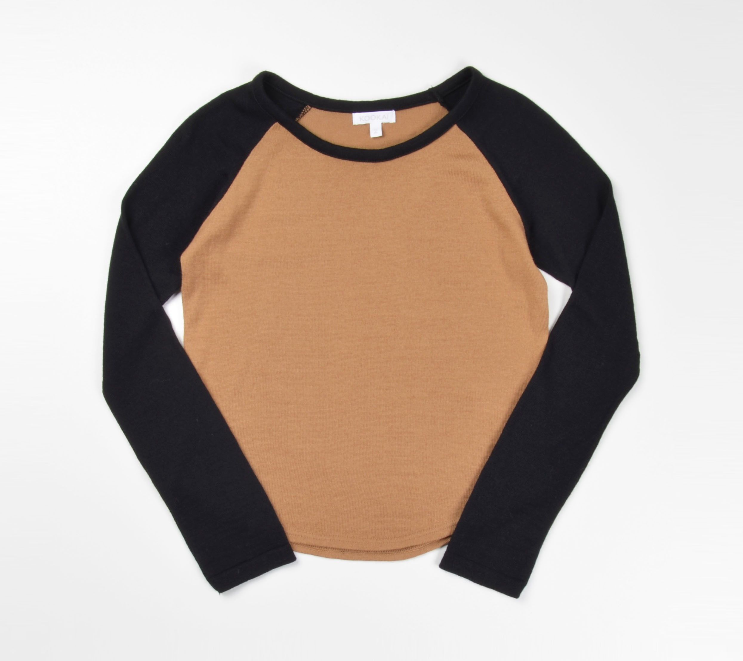 Vintage Vintage Kookai Wool Blend Long Sleeve Jumper Size S / US 4 / IT 40 - 1 Thumbnail