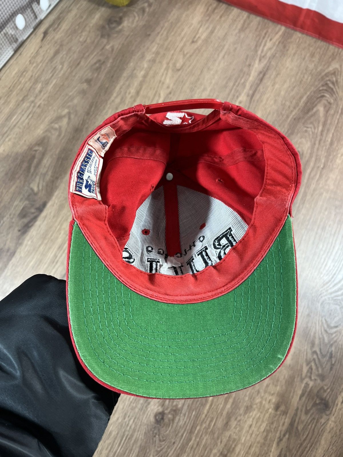 Vintage Vintage Starter Chicago Bulls 90s Hat Cap Size ONE SIZE - 6 Thumbnail