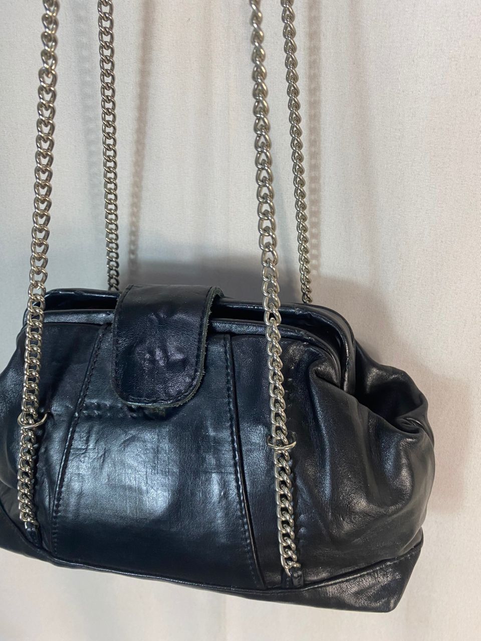 Japanese Brand × Tricot Comme des Garcons × Vintage Vintage tricot Comme des garçons chains shoulder bag Size ONE SIZE - 2 Thumbnail