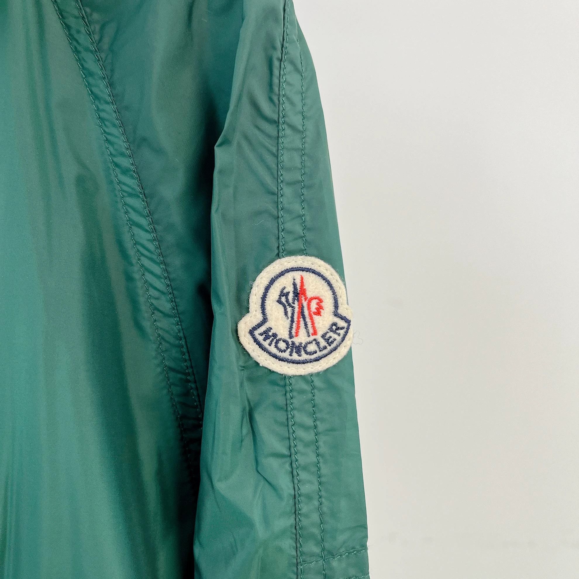 Moncler Moncler green nylon jacket size 1 Size S / US 4 / IT 40 - 5 Thumbnail