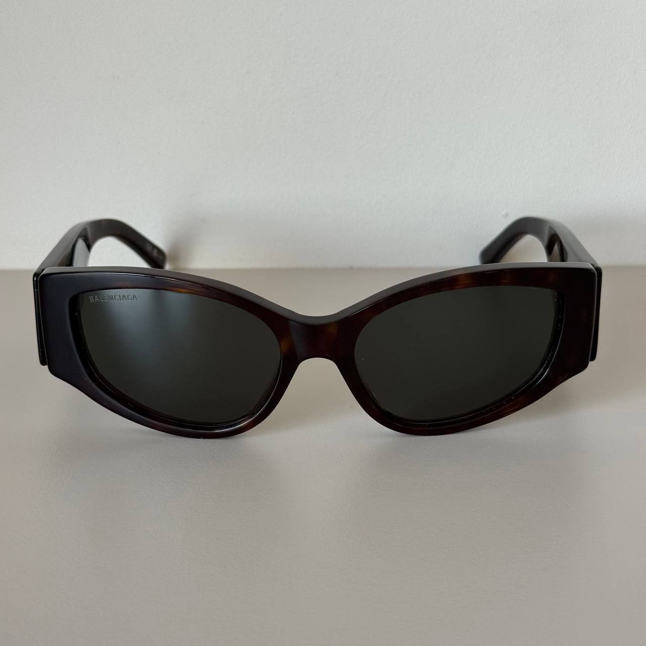 Balenciaga Balenciaga BB0258S Women’s Sunglasses Tortoiseshell Green Size ONE SIZE - 12 Thumbnail