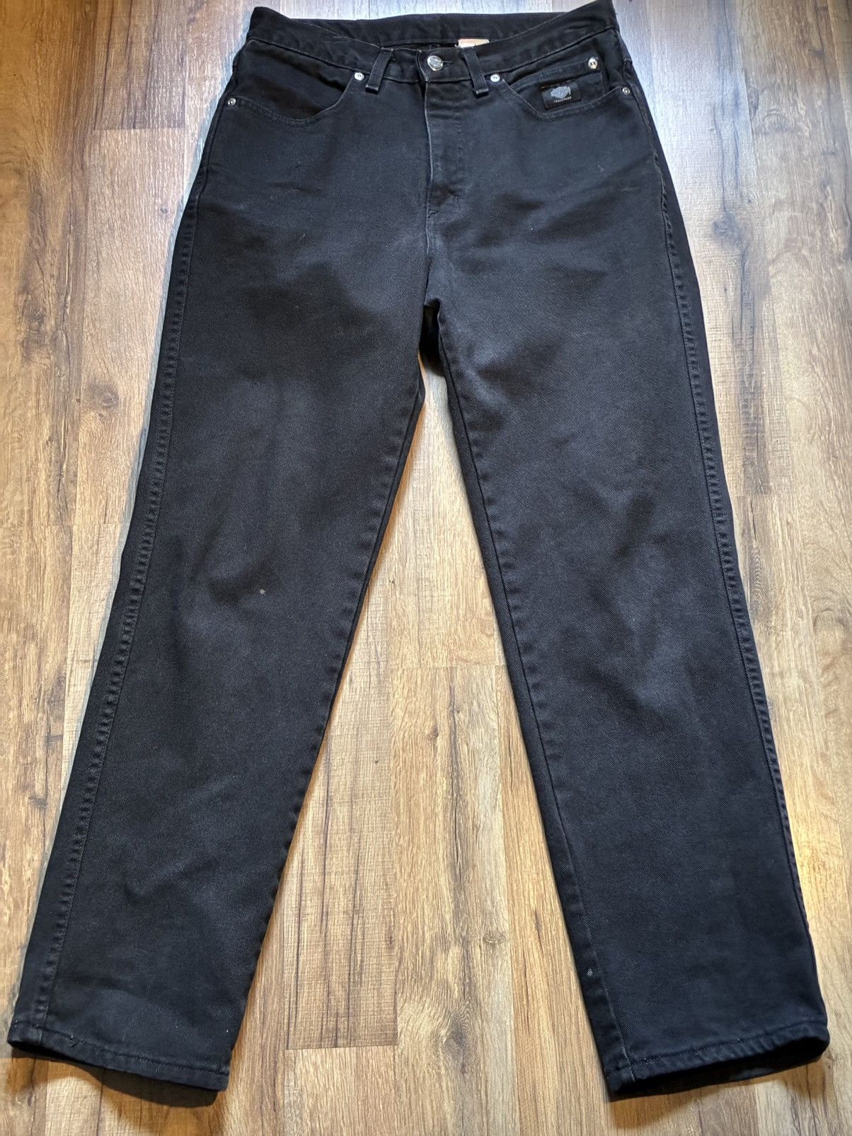 Harley Davidson Vintage Harley Davidson black denim Size US 32 / EU 48 - 1 Thumbnail