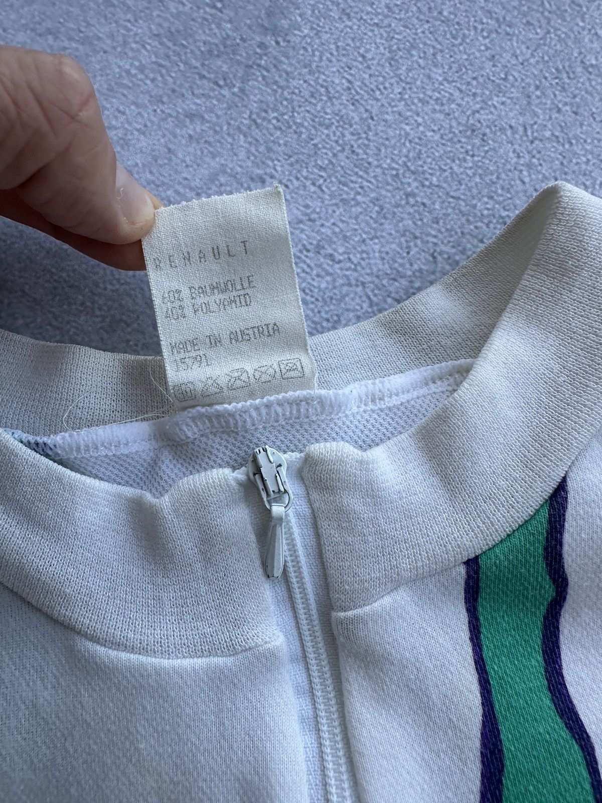 Vintage Vintage RENAULT Cospo 1980s Rare Cycling Jersey Size US M / EU 48-50 / 2 - 8 Thumbnail