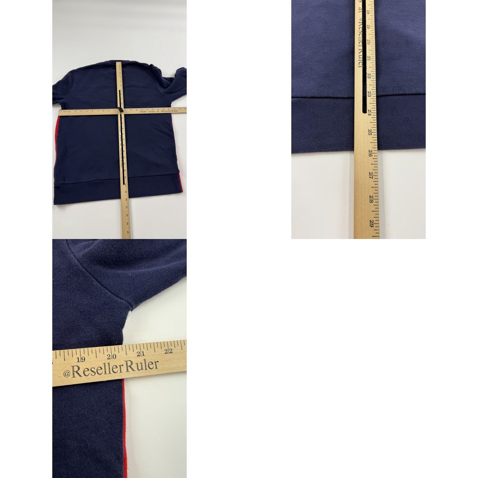 Levi's Levi's Sweatshirt Mens Medium Crew Neck Pullover Colorblock Navy Red White Size US M / EU 48-50 / 2 - 8 Thumbnail