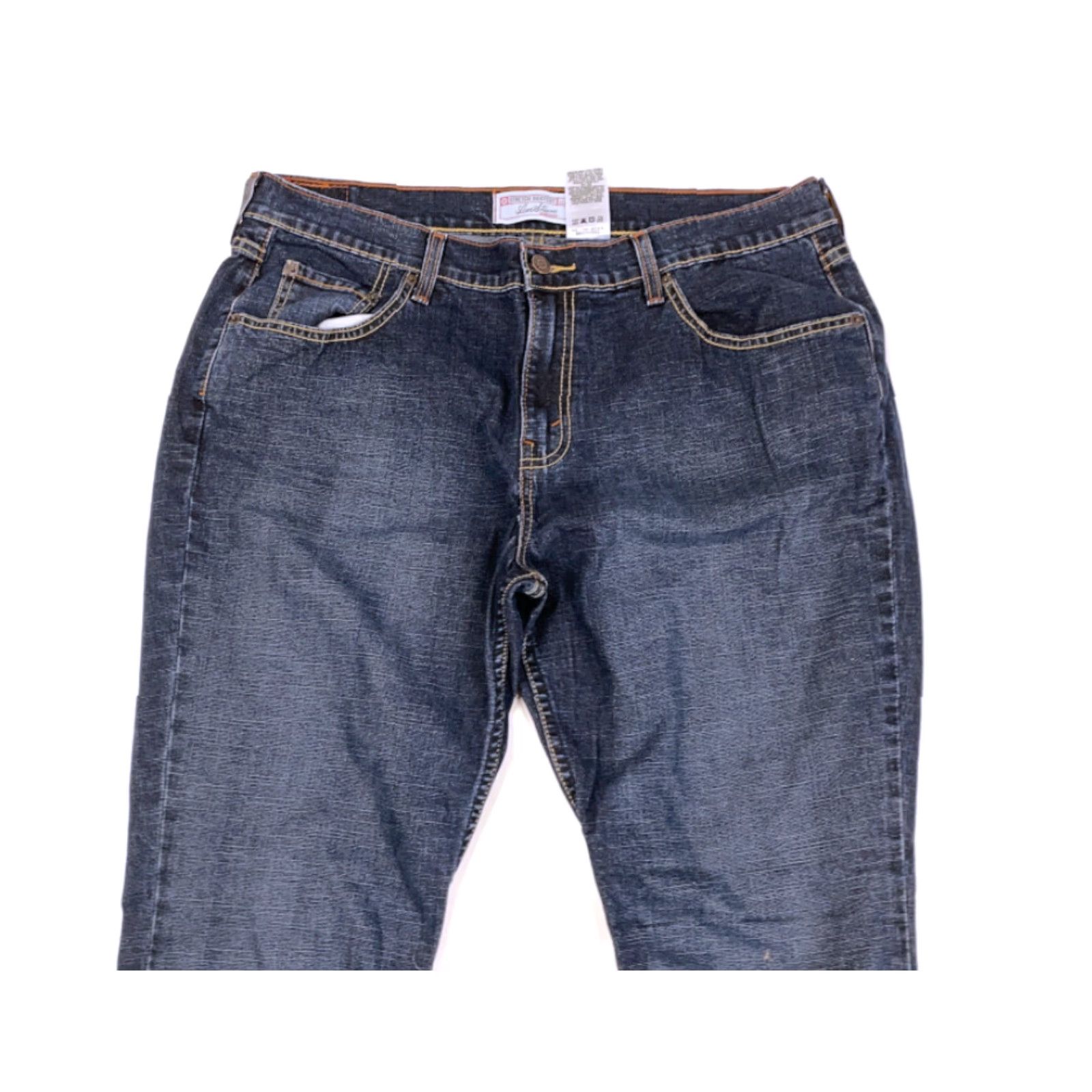 Levi's Levi's 550 Jeans Bootcut Dark Blue Wash Misses 14 Cotton Stretch Y2K Size 36" / US 14 / IT 50 - 4 Thumbnail