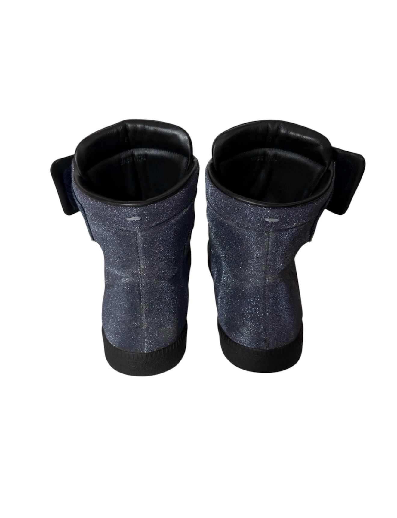 Maison Margiela Maison Margiela Future High Glitter Blu Scuro Size US 8 / EU 41 - 10 Thumbnail