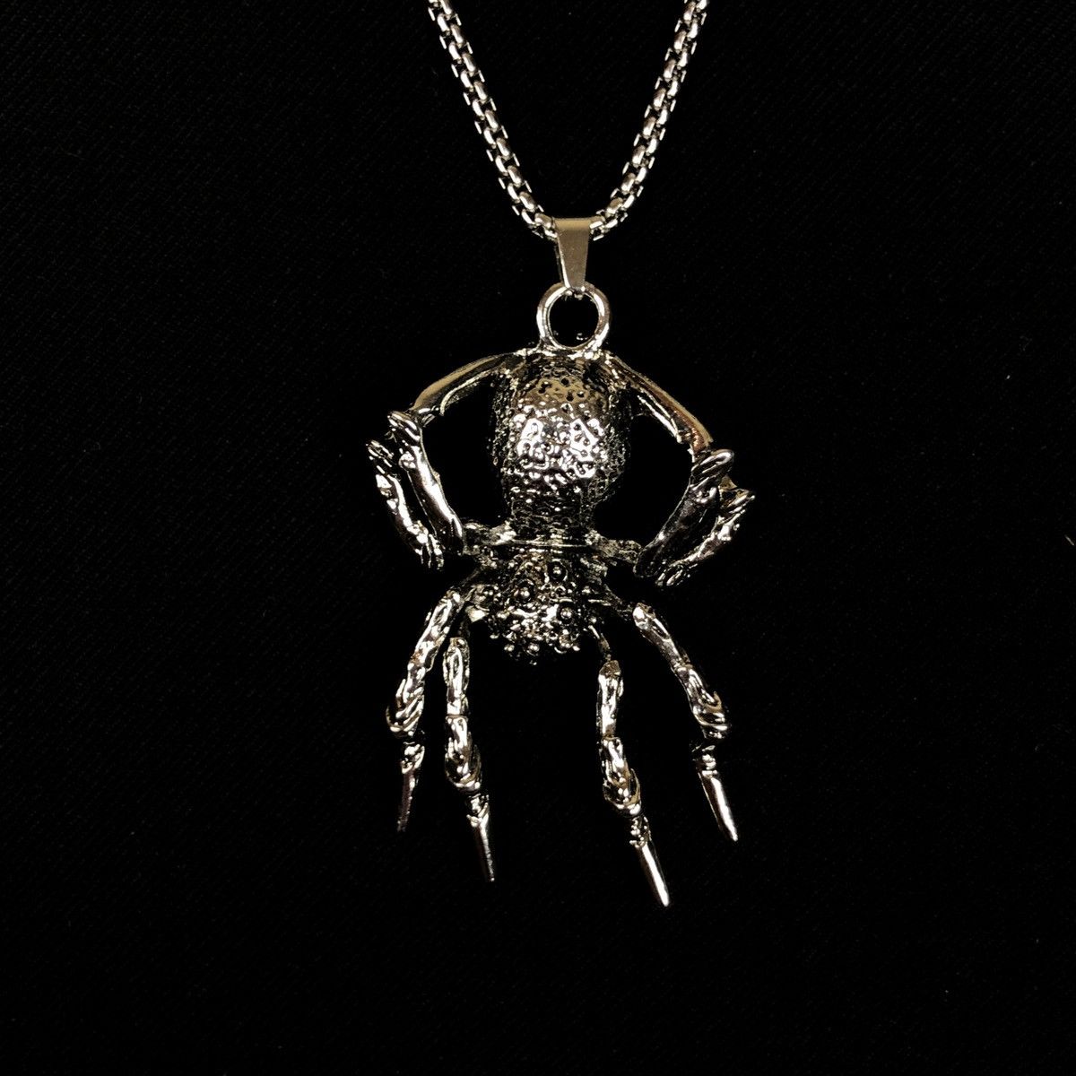 Chain Spider Necklace Chain Punk Gothic Grailed