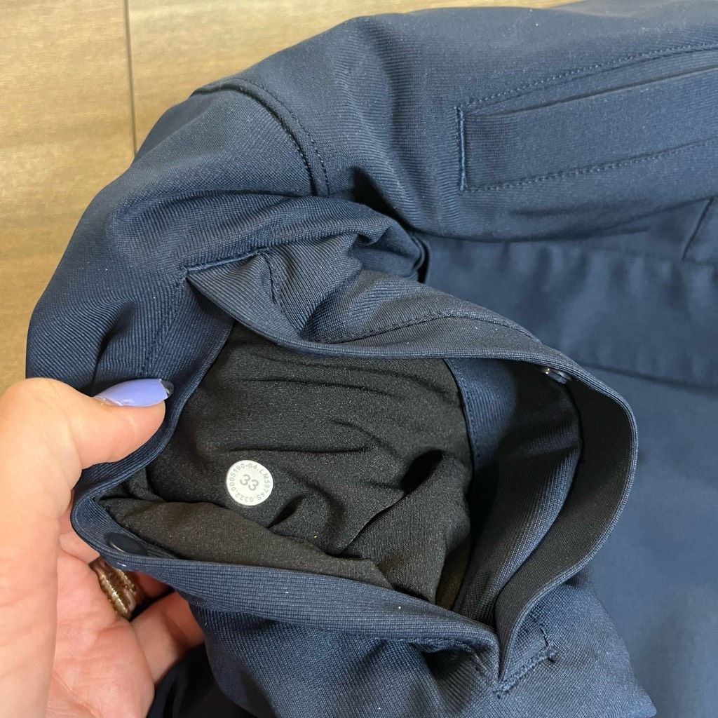 Lululemon Lululemon Navy Athletic Casual Pants Men 33x29 Size US 33 - 3 Thumbnail