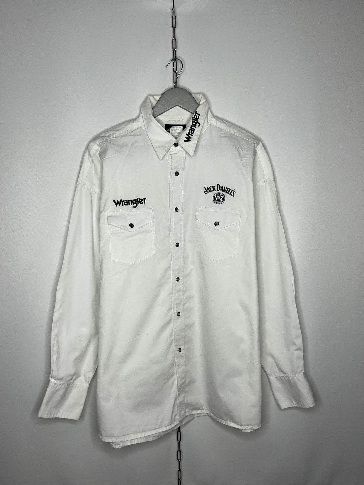 Other 🔥Vintage Wrangler Jack Daniel’s Shirt Button Up Long Sleeve🔥 Size US XXL / EU 58 / 5 - 1 Thumbnail