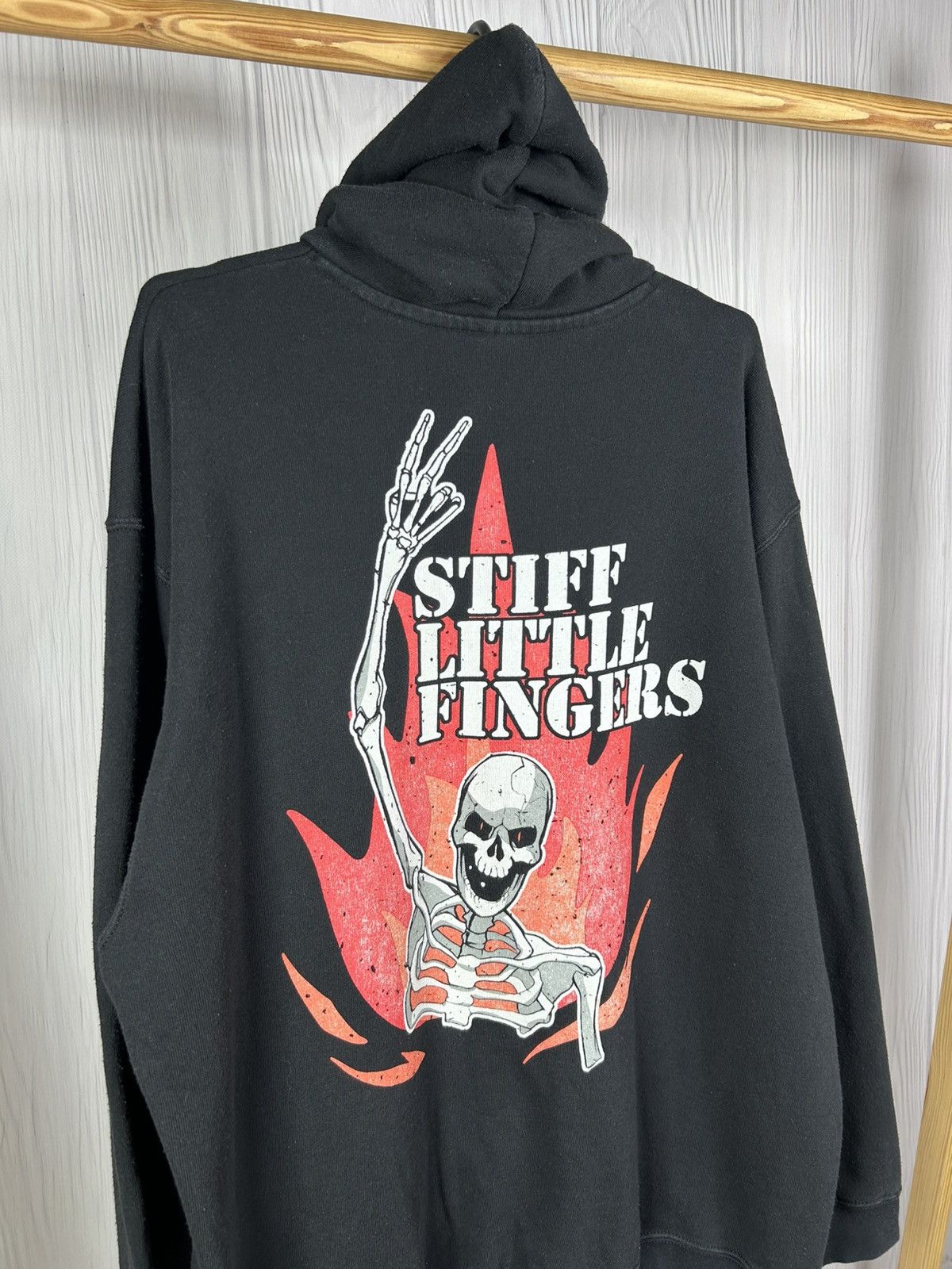 Band Tees Vintage Stiff Little Fingers Punk Band Hoodie 00’s Y2K Size US XL / EU 56 / 4 - 11 Thumbnail