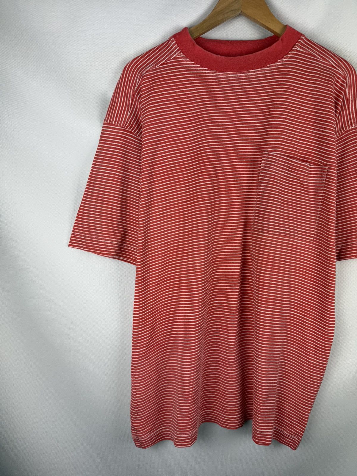 Oshkosh OshKosh B’gosh Workwear Striped Short Sleeve Cotton T Shirt Size US L / EU 52-54 / 3 - 2 Thumbnail