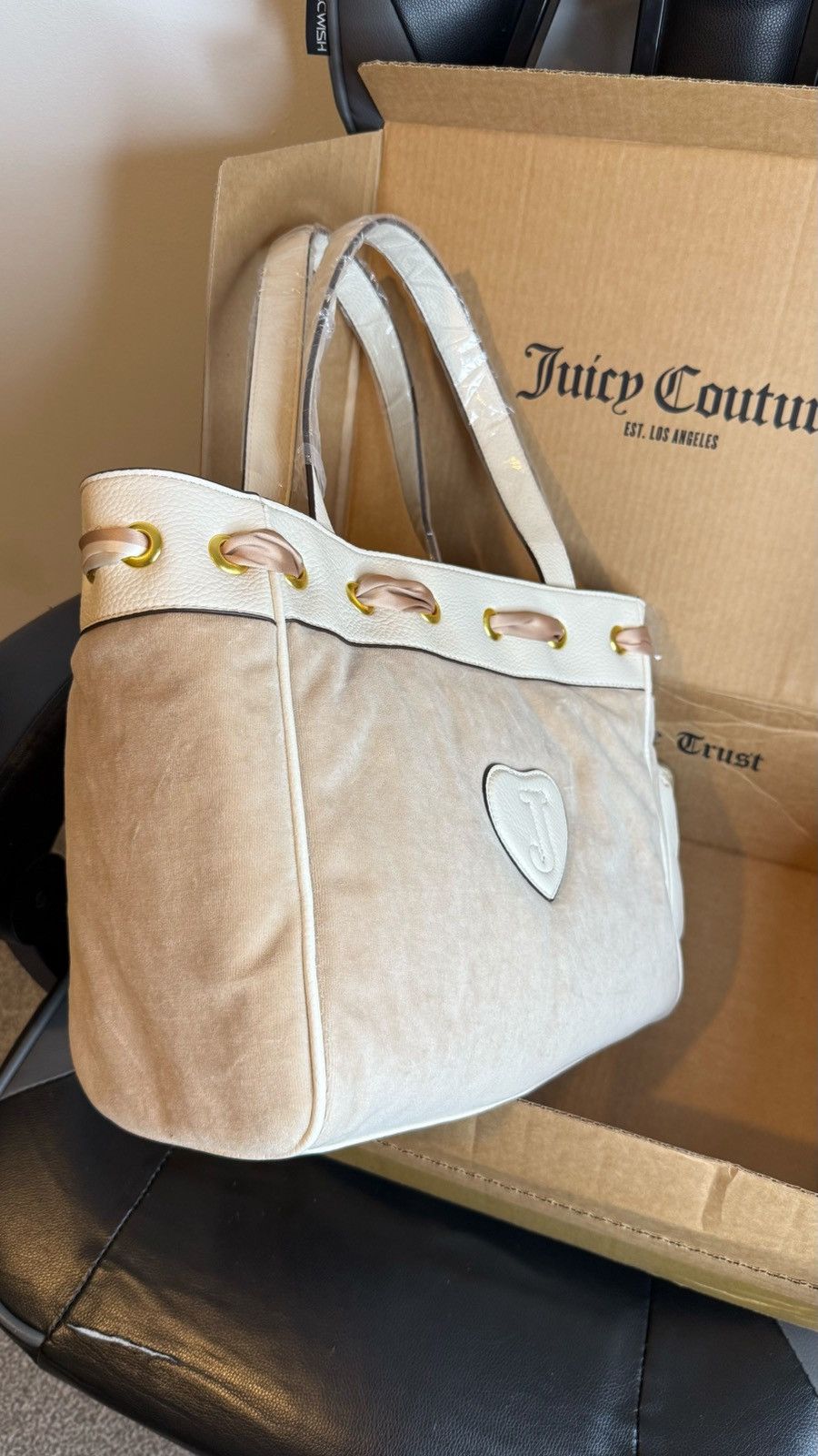 Juicy Couture Juicy Couture Sand Daydreamer Shopper Bag Size ONE SIZE - 7 Thumbnail