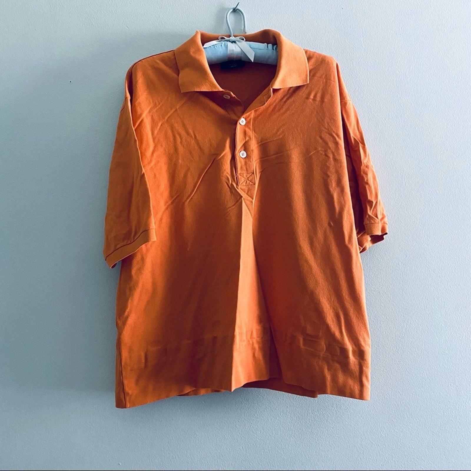 Hugo Boss Hugo Boss orange golf polo Size US L / EU 52-54 / 3 - 2 Thumbnail