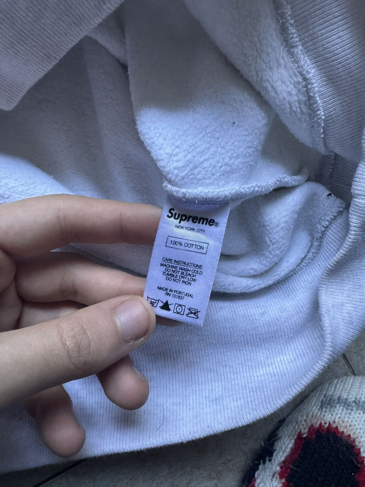 Supreme Supreme chainstitch hoodie boxy fit size M Size US M / EU 48-50 / 2 - 10 Thumbnail