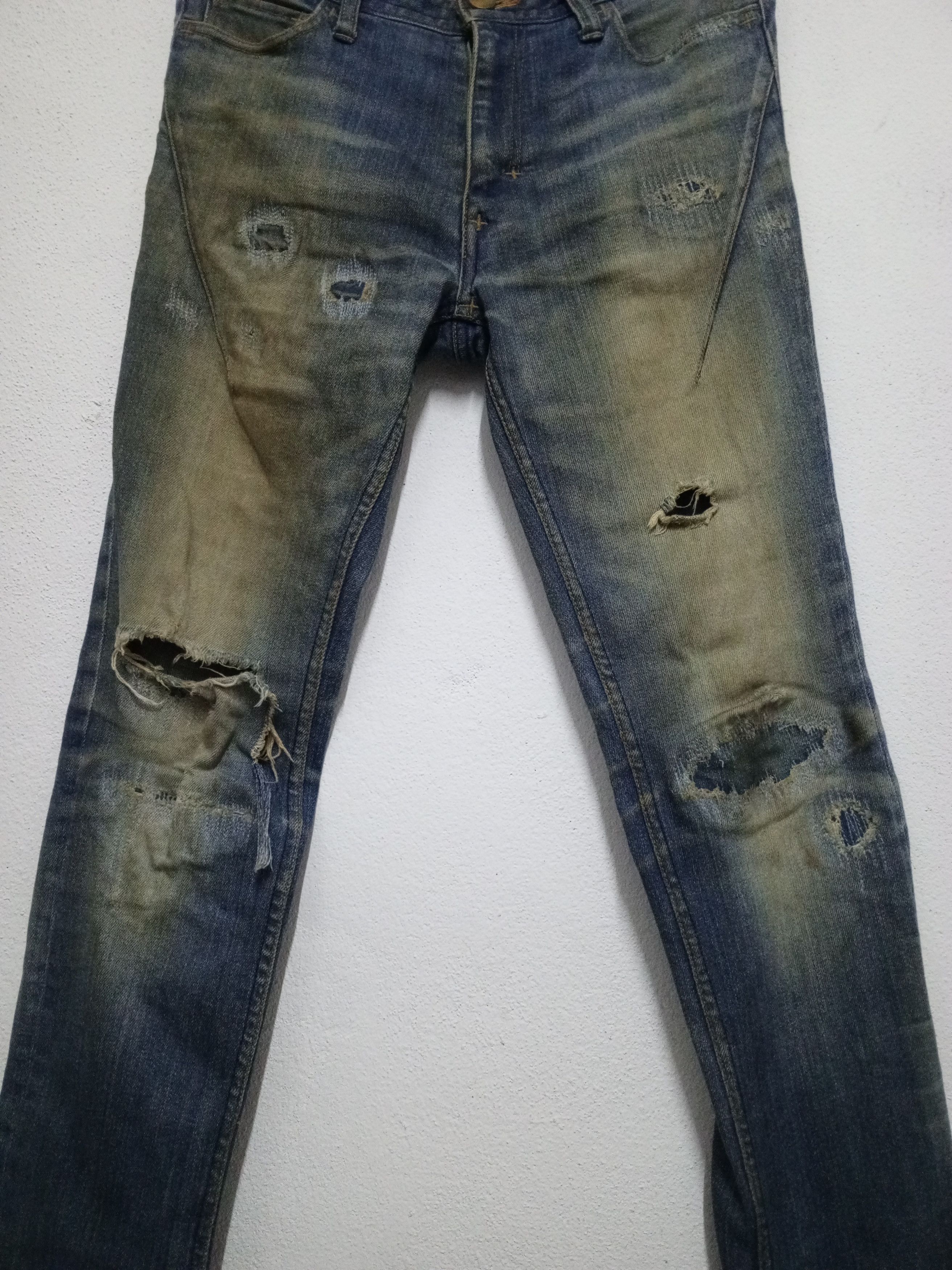 Number (N)ine {💥rare💥} number(n)ine studio jeans Size US 30 / EU 46 - 3 Thumbnail