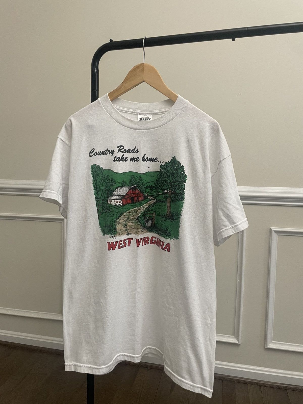 Vintage Vintage Virginia Graphic Barn Tee Unsoundrags Hanes Size US XL / EU 56 / 4 - 2 Thumbnail
