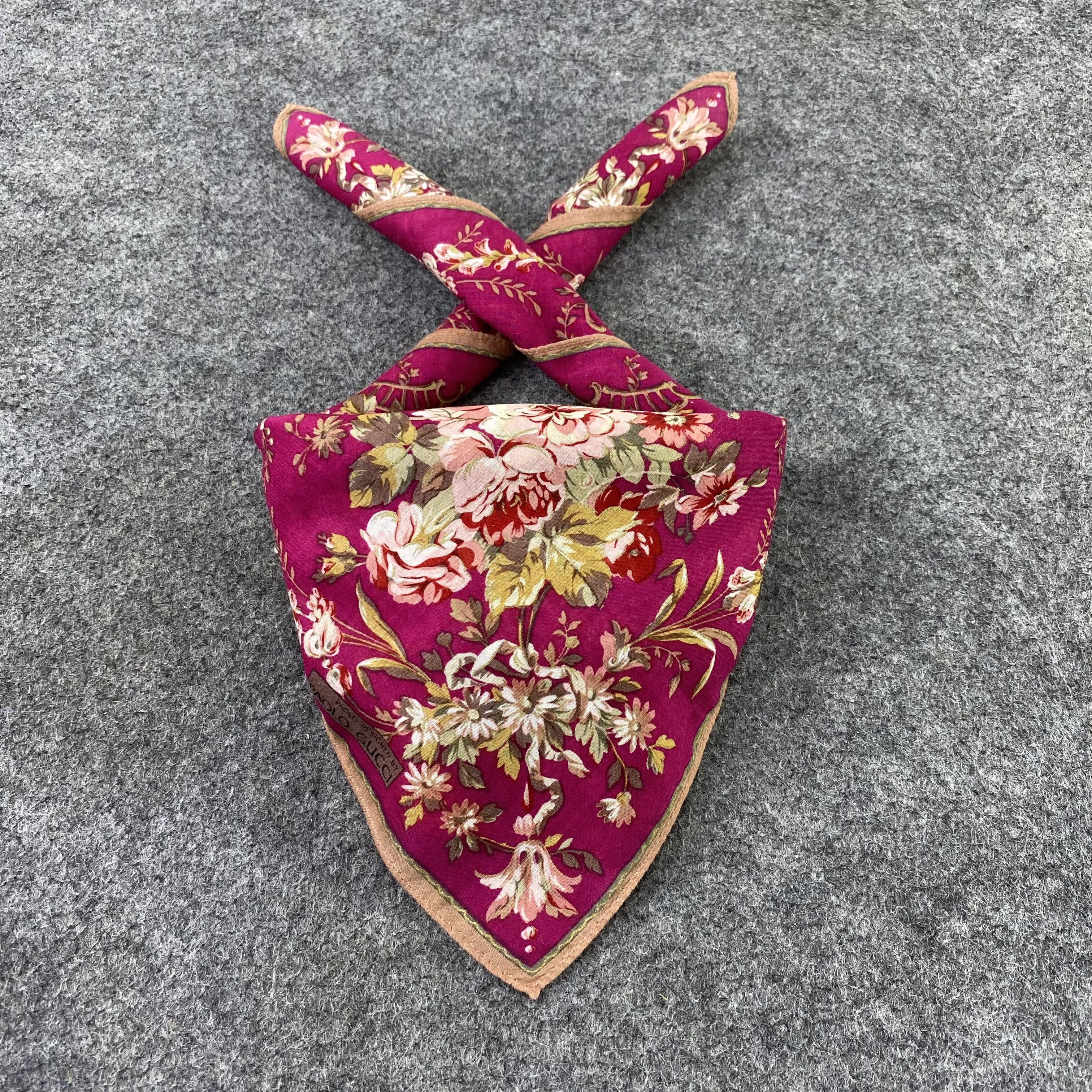 Paolo Gucci Paolo Gucci Handkerchief / Bandana / Neckerchief-B720 Size ONE SIZE - 2 Thumbnail