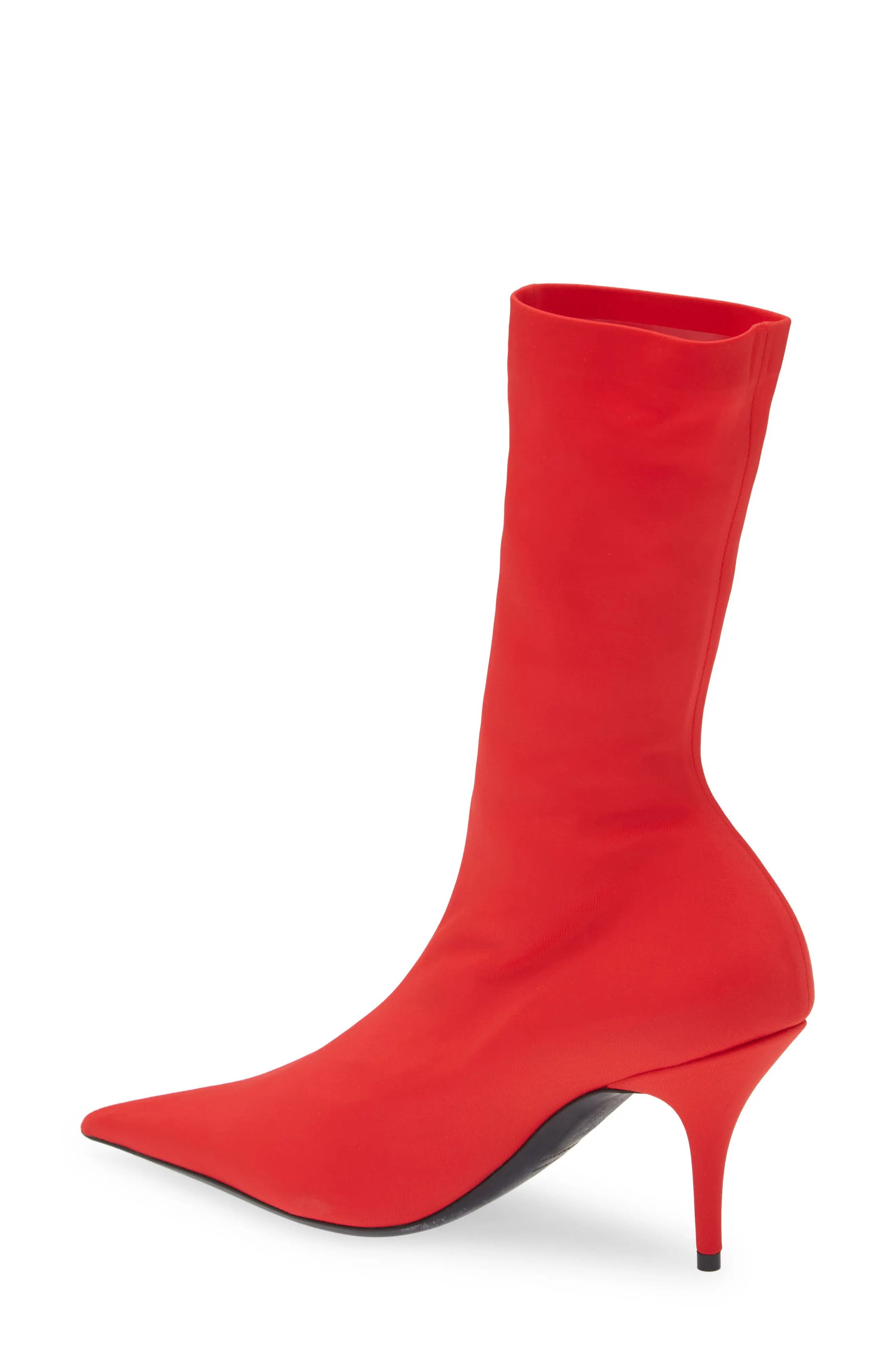 Balenciaga o1y0625 Ankle Boots in Red Size US 7.5 / IT 37.5 - 2 Thumbnail