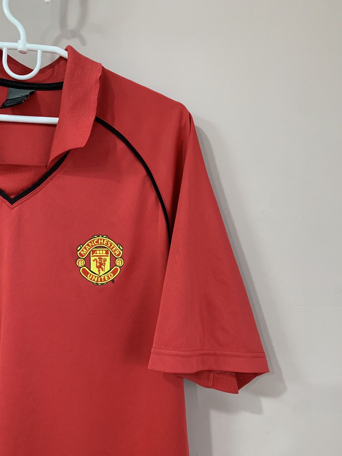 Vintage Vintage Manchester United Nike polo shirt jersey soccer Size US L / EU 52-54 / 3 - 4 Thumbnail