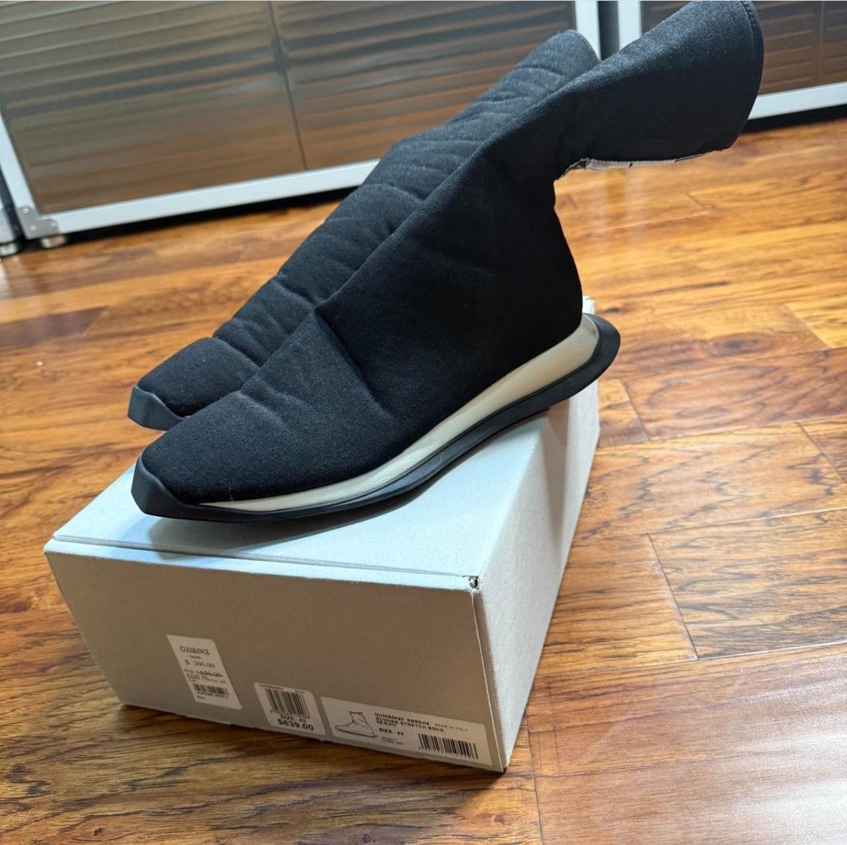 Rick Owens Drkshdw Rick Owens Runner Sock Shoe Size US 10 / EU 43 - 2 Thumbnail