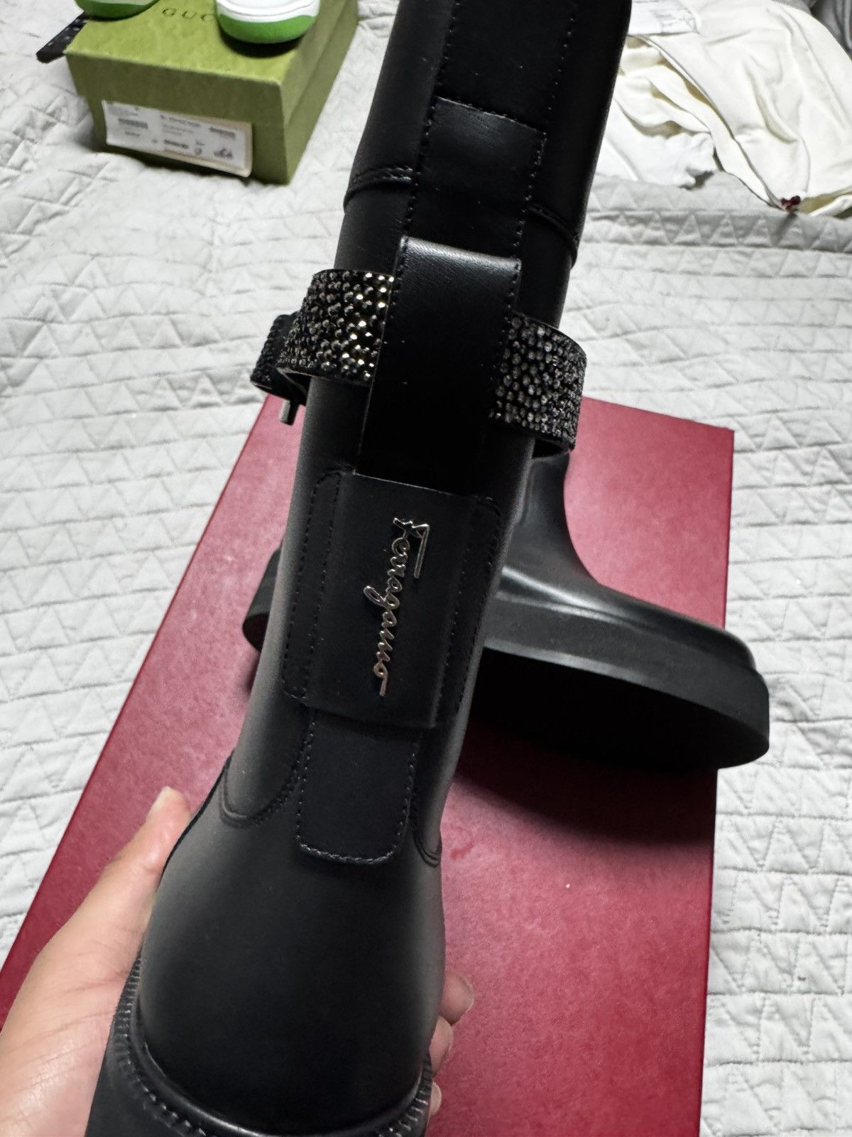 Salvatore Ferragamo Rain Boots