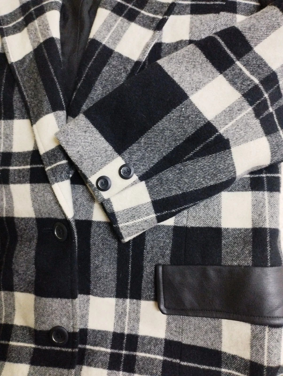 Courreges × Vintage COURREGES PARIS Women Plaid Jacket Size 9AR Retro Japan Size M / US 6-8 / IT 42-44 - 8 Thumbnail