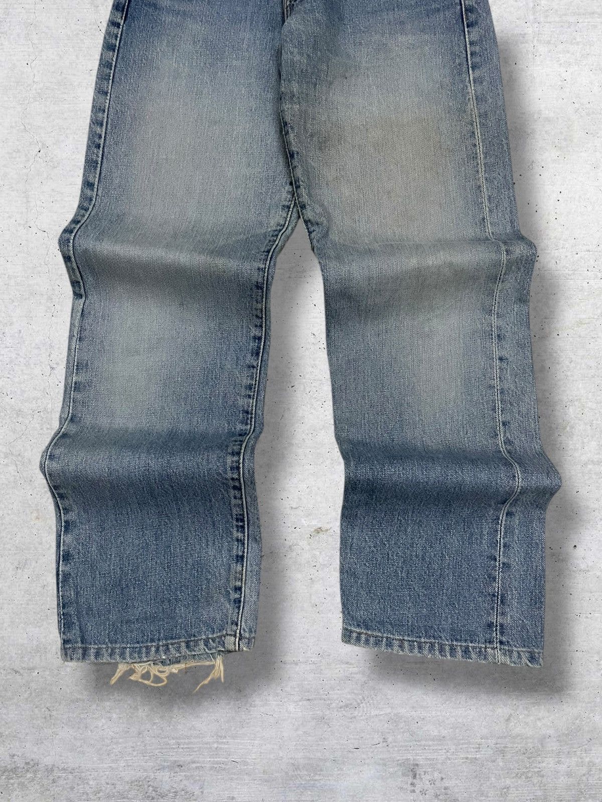 Levi's Vintage Clothing VINTAGE 502 LEVIS 1990S OG DESIGNER DISTRESSED RUGGED DENIM Size US 30 / EU 46 - 3 Thumbnail