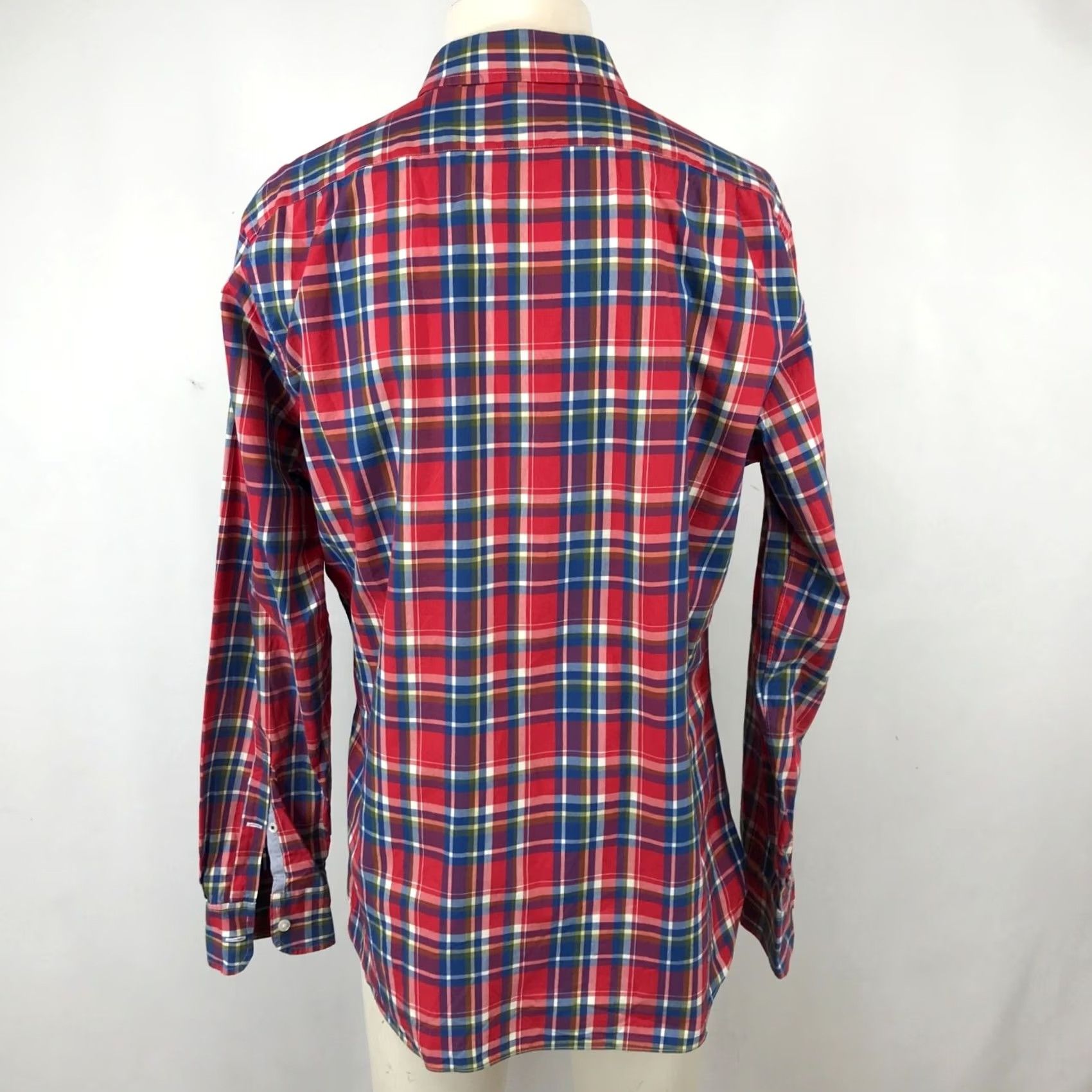 Bonobos BONOBOS Mens Large Plaid Button Shirt 100% Cotton Long Sleeve Size US L / EU 52-54 / 3 - 5 Thumbnail