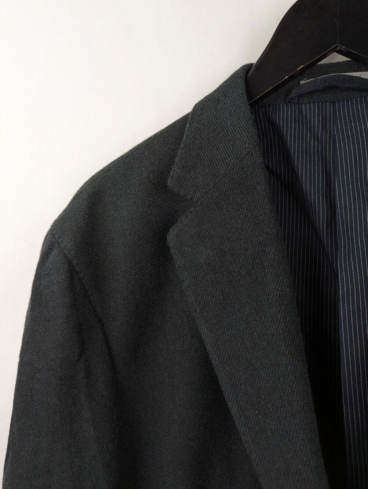Ermenegildo Zegna ZEGNA OASI Sz US 48L Charcoal Grey 100% CASHMERE Blazer Size 48L - 4 Thumbnail