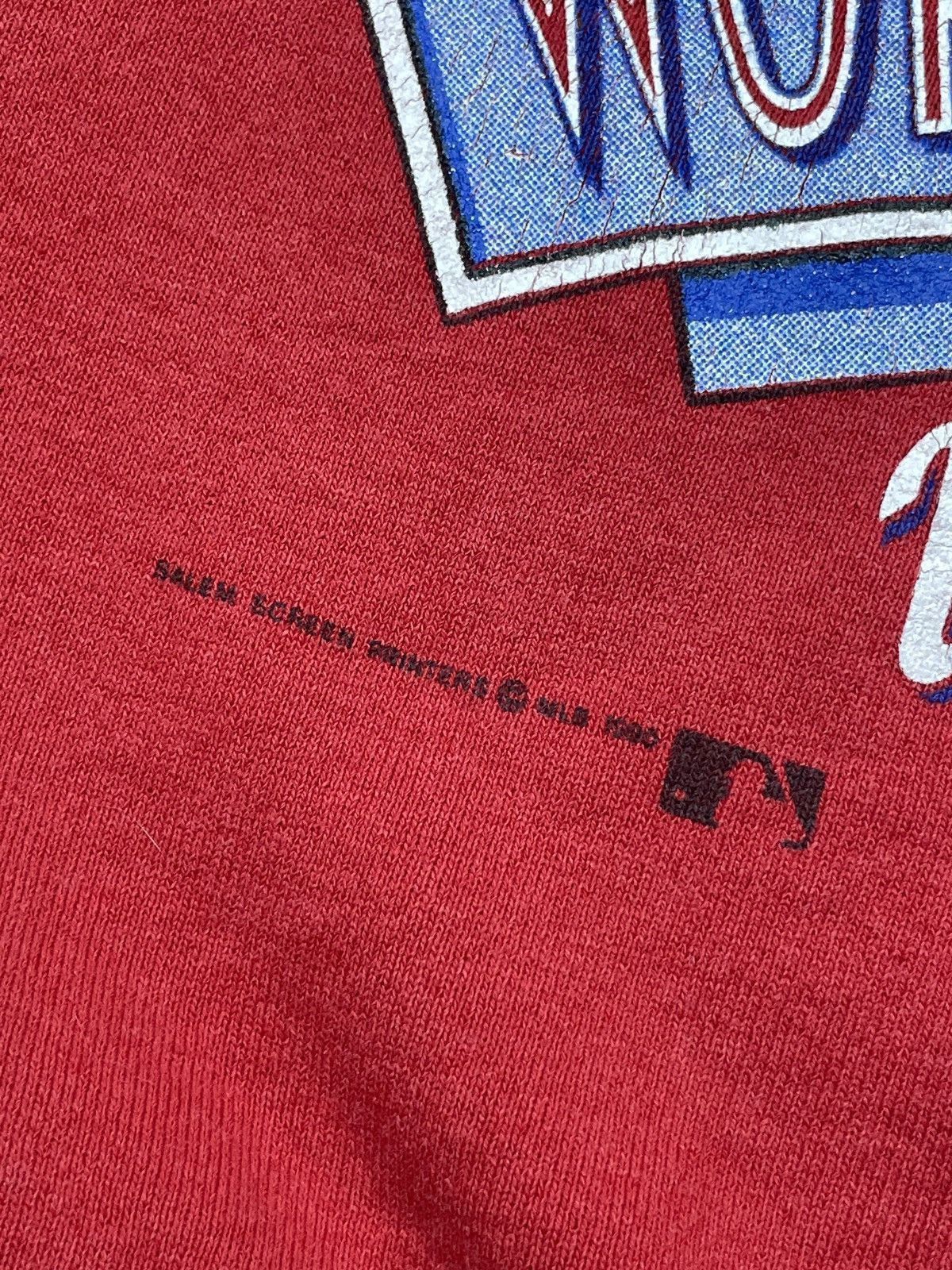 MLB Vintage 1990 Cincinnati reds world champion sweatshirt Size US S / EU 44-46 / 1 - 6 Thumbnail