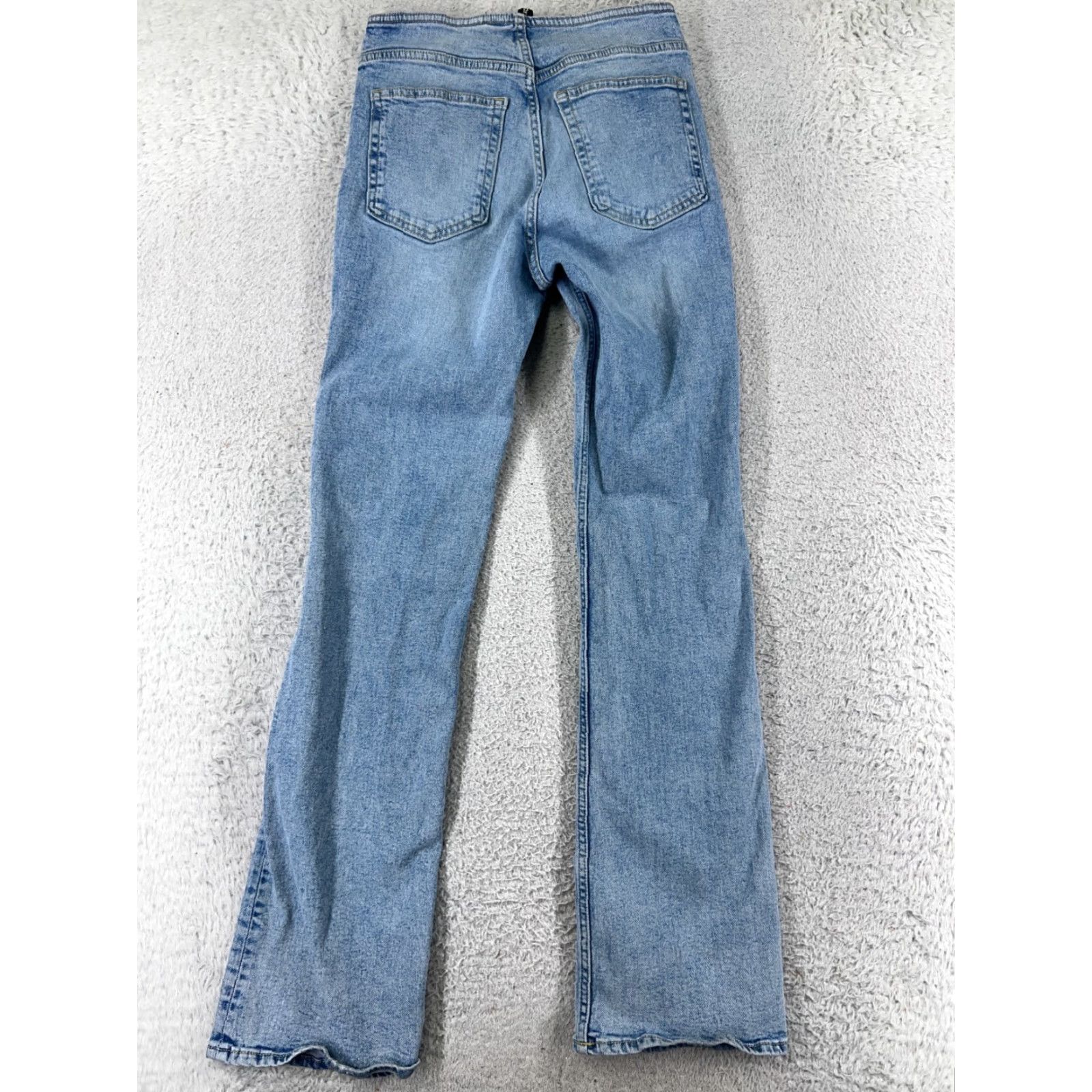 Denime Divided Jeans Womens 4 Bootcut Denim Blue Mid Rise 23 Inseam 31 Regular 5-Pocket Design Size 27" / US 4 / IT 40 - 2 Thumbnail