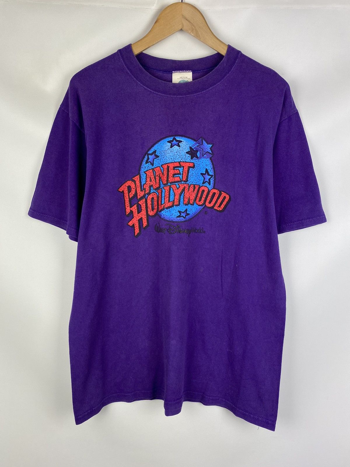 Disney × Planet Hollywood × Vintage Planet Hollywood vintage Walt Disney Men’s T Shirt Size M Size US M / EU 48-50 / 2 - 1 Thumbnail