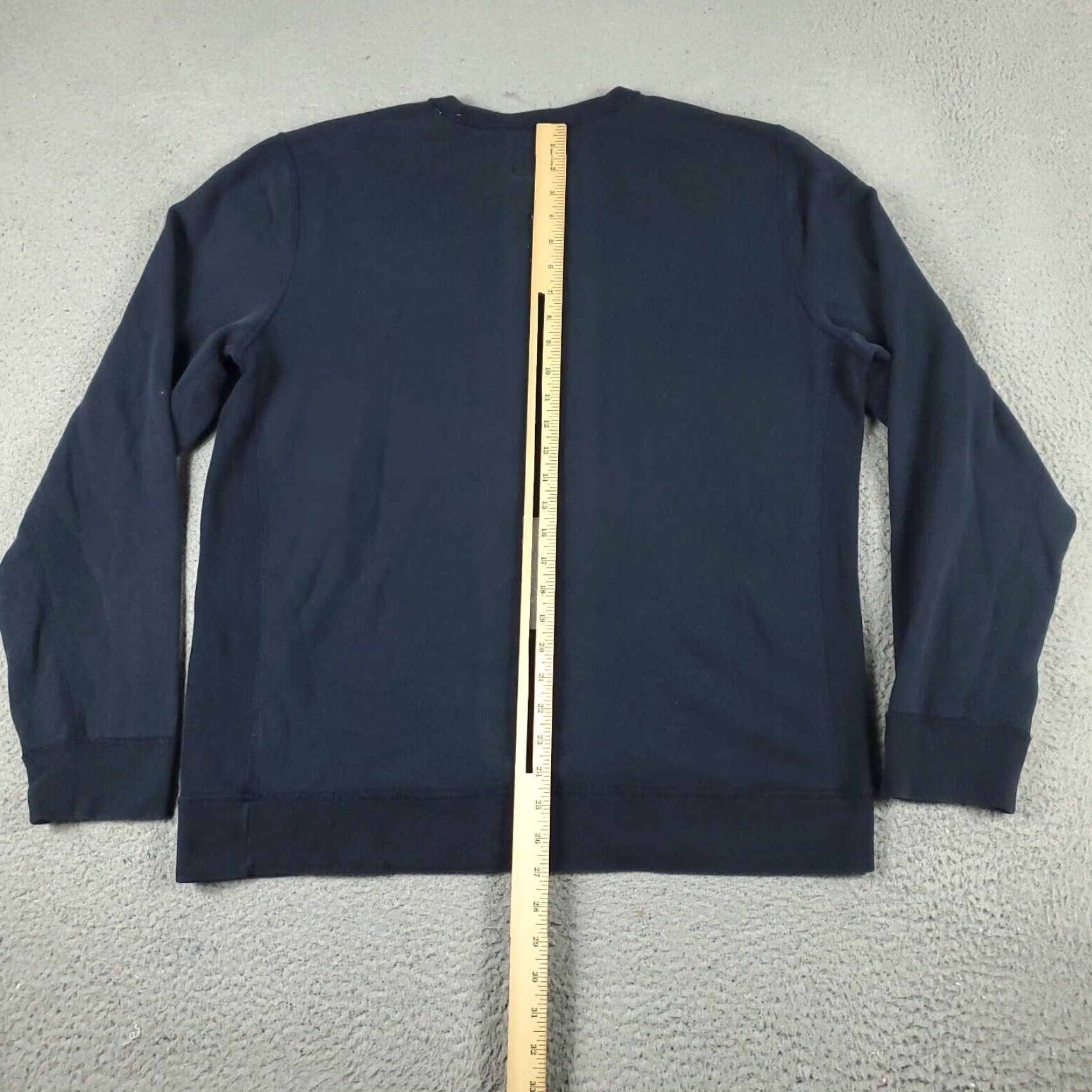 Abercrombie & Fitch Abercrombie & Fitch Pullover Sweater Mens XL Blue Crew Neck Cotton Blend Size US XL / EU 56 / 4 - 5 Thumbnail