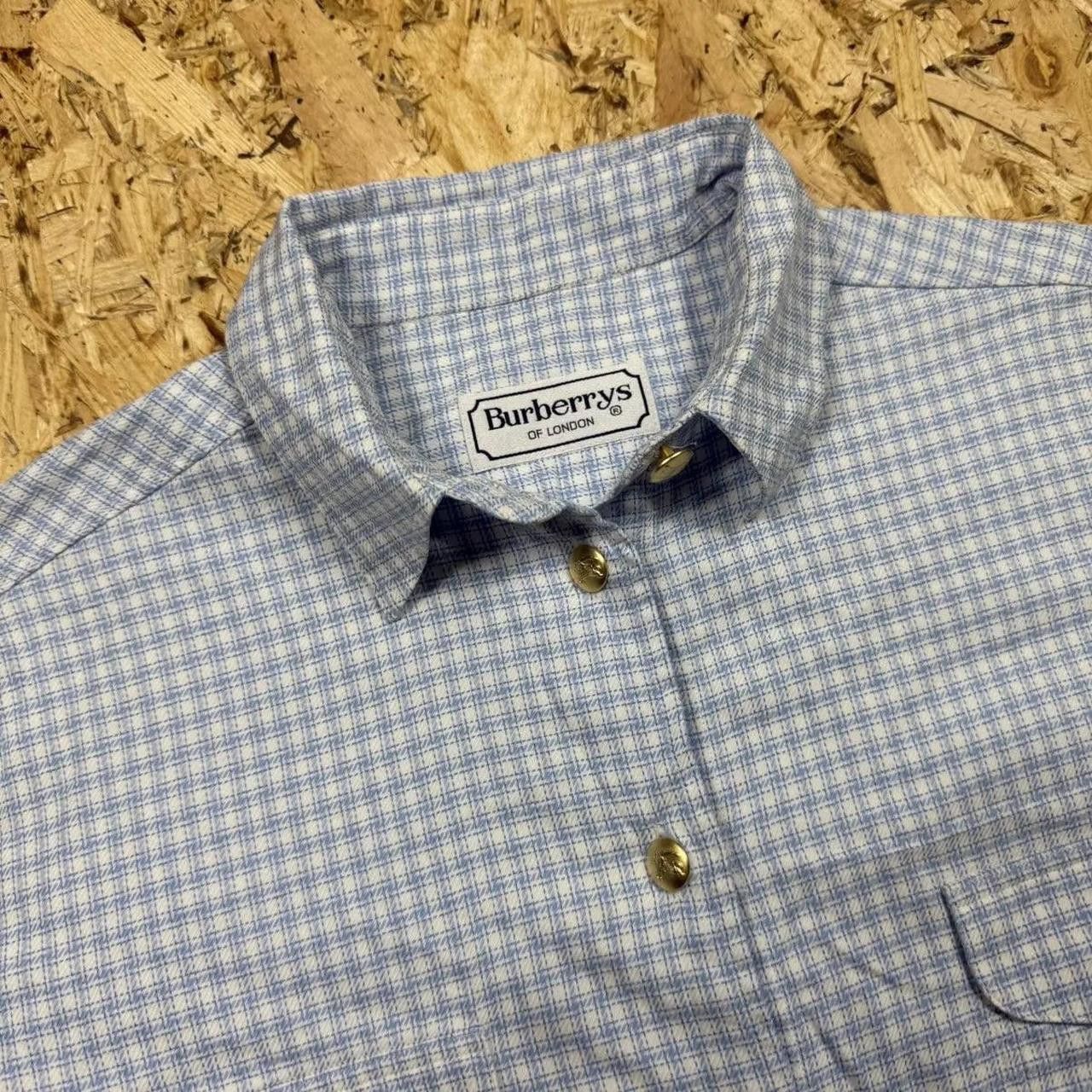 Burberry Burberry Brit Checkered Shirt Casual Blue Designer Size US M / EU 48-50 / 2 - 5 Thumbnail