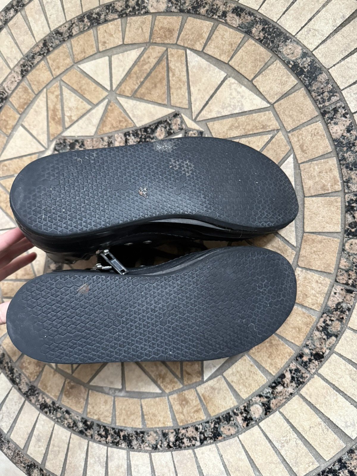 Rick Owens SS09 “Crust” Leather Staple Ramones Size US 10 / EU 43 - 10 Thumbnail